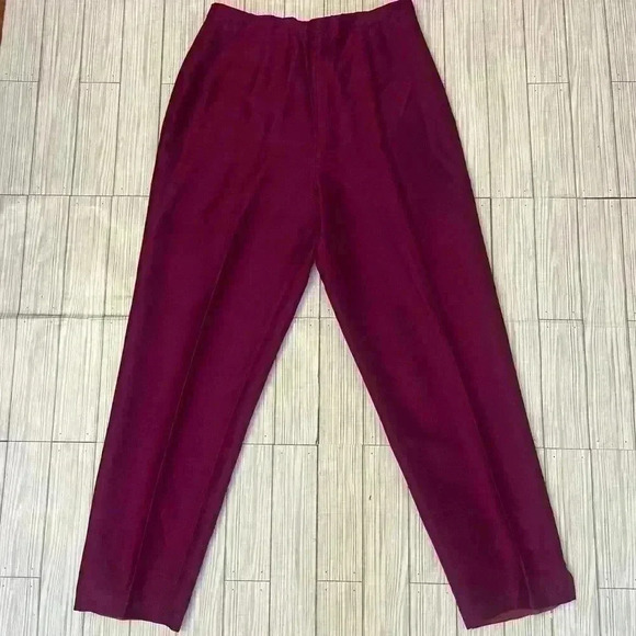Diane Gilman Silk Pants - Picture 3 of 6